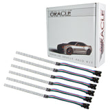 Oracle 15-17 Ford Mustang V6/GT/Shelby DRL  w/ Halo Kit - ColorSHIFT w/o Controller