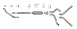 Diamond Eye KIT 4in Turbo Back DUAL AL: 94-97 FORD 7.3L F250/F350 PWRSTROKE NFS W/ CARB EQUIV STDS