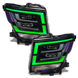 Oracle 21-22 Nissan Titan RGB+W Headlight DRL Upgrade - ColorSHIFT w/ BC1 Controller