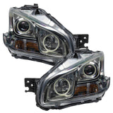 Oracle 09-13 Nissan Maxima SMD HL (Non-HID)-Chrome - ColorSHIFT w/ 2.0 Controller