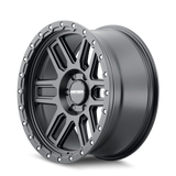 Mayhem 8304 Delta 17x9 / 5x127 BP / -12mm Offset / 78.1mm Hub Matte Black Wheel