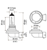 Hella Bulb H11 12V 55W PGJ19-2 T4 LONG LIFE