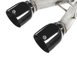 aFe MACHForce XP Exhaust 304SS Cat-Back w/ Black Tips 2008 VW Golf R32 V5 3.2L