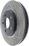 StopTech 03-09 Lincoln Town Car / 03-09 Mercury Grand Marquis Front Left Slotted & Drilled Rotor