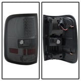 xTune Ford F150 Styleside 04-08 (Not Fit Heritage & SVT) LED Tail Lights Smoke ALT-ON-FF15004-LED-SM