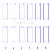King Engine Bearings BMW S54B32 (Size 0.25mm) Performance Connecting Rod Bearing - Set of 6