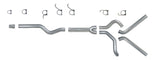 Diamond Eye KIT 4in Catback MFLR RPLCMENT PIPE DUAL SS: 2006-2007.5 CHEVY/GMC 6.6L 2500/3500