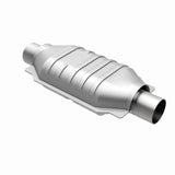 MagnaFlow Conv Univ 2.5in Inlet/Outlet Center/Center Oval 12in Body L x 7in W x 16in Overall L