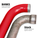Banks Power 07-09 Ram 6.7L Diesel Boost Tube System - Driver Side