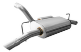 Corsa 2018-2025 Jeep Wrangler JL 2.5in Dual Rear Turn Down Exit Touring Axle-Back Exhaust