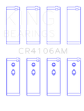 King Engine Bearings Daewoo/GM/Isuzu/Opel/Vauxhall (Size 0.5) Rod Bearing Set