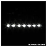 xTune Dodge Charger 06-10 1Pc LED Crystal Headlights Black HD-ON-DCH05-1PC-LED-BK