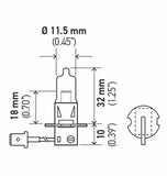 Hella Bulb H3 12V 55W Pk22S T325 Sb