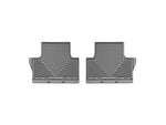 WeatherTech 07+ Volvo S80 Rear Rubber Mats - Grey