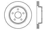 StopTech 04-06 Dodge Durango / 02-10 Ram 1500 (exc Mega Cab) Front Right Slotted & Drilled Rotor