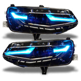 Oracle 19-21 Chevy Camaro LS/LT RGB+A Headlight DRL Kit - w/ Simple Controller