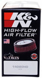 K&N S&S FILTER 6in OD x 4-5/8in ID x 2-3/16in H Replacement Filter for Harley Davidson