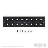 Westin Replacement service kit includes 15.5 inch die stamped step pad and fasteners - Black