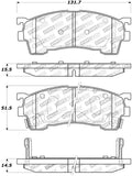 StopTech Street Touring 93-97 Ford Probe / 93-97 Mazda MX-6 Front Brake Pads