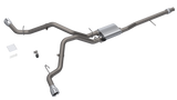 2014-2018 Silverado/Sierra QTP Screamer Split Rear Exit Cat Back