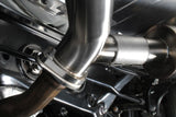 PERRIN 22-25 Subaru BRZ / Toyota GR86 Axle Back Exhaust SS (Single Side Exit w/Helmholtz Chamber)