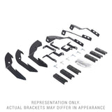 Go Rhino 15-19 Chevrolet Silverado 2500HD/3500HD Brackets for RB Running Boards