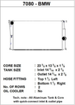 CSF BMW 2 Series (F22/F23) / BMW 3 Series (F30/F31/F34) / BMW 4 Series (F32/F33/F36) M/T Radiator