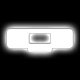ORACLE Lighting Universal Illuminated LED Letter Badges - Matte Wht Surface Finish - Q