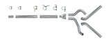 Diamond Eye KIT 4in Catback MFLR RPLCMENT PIPE DUAL AL: 94-97 FORD 7.3L F250/F350 PWRSTROKE