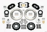 Wilwood Narrow Superlite 6R Front Hub Kit 14.00in 1965-1969 Mustang Drum Spindle