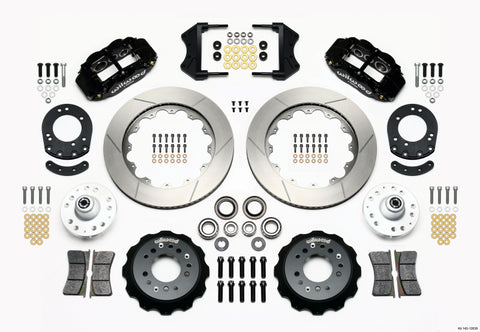 Wilwood Narrow Superlite 6R Front Hub Kit 14.00in 1965-1969 Mustang Drum Spindle