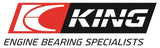 King Engine Bearings Mitsubishi 4B11T EVO X 2007+ (Size 0.5) Coated Performance Main Bearing Set