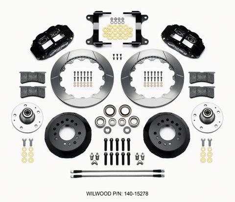 Wilwood Narrow Superlite 6R Front Hub Kit 12.88in 82-92 Camaro//Firebird