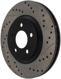 StopTech 05-10 Ford Mustang GT Front Right Slotted & Drilled Rotor