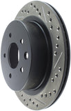 StopTech 03-05 350Z / 03-04 G35 / 03-05 G35X SportStop Slotted & Drilled Rear Left Rotor