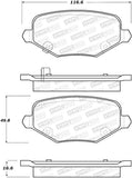 StopTech Street Brake Pads - Front