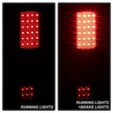 xTune Ford F150 Styleside 04-08 (Not Fit Heritage & SVT) LED Tail Lights Smoke ALT-ON-FF15004-LED-SM