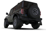 Rally Armor 21-25 Ford Bronco (Steel Bmpr - NO Rptr/Sprt - NO RR/RB) Blk Mud Flap w/Red Logo