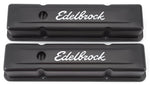 Edelbrock Valve Cover Signature Series Chevrolet 1959-1986 262-400 CI V8 Tall Black