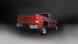 Corsa 2009-2013 GMC Sierra 4.8L V8 3in Cat-Back Single Side w Twin 4in Black Pro-Series Tips