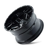 ION Type 141 17x9 / 6x135 BP / -12mm Offset / 106mm Hub Gloss Black Milled Wheel