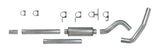 Diamond Eye KIT 4in Catback Single SS: 94-97 FORD 7.3L F250/F350 PWRSTROKE