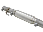 aFe Takeda 3in 304 Stainless Steel Mid-Pipe 17-18 Hyundai Elantra Sport I4 1.6L (t)
