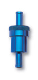 Russell Performance Blue Street Fuel Filter (3in Length 1-1/8in diameter 3/8in inlet/outlet)