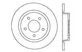 StopTech 04-10 Mazda3 Drilled Left Rear Rotor