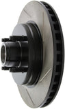 StopTech Power Slot 90-93 Ford Mustang 8cy (Exc Cobra Rear Disc) Front Left Slotted Rotor