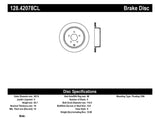 StopTech 03-12 Infiniti FX35 Drilled Sport Left Rear Cryo Rotor