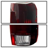 xTune Ford Bronco F150 F250 F350 F450 92-96 OE Style Tail Lights Red Smoked ALT-JH-FB92-OE-RSM
