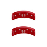 MGP 4 Caliper Covers Engraved Front Honda Engraved Rear H Logo Yellow finish black ch