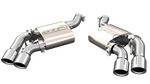 2016-2024 Chevrolet Camaro SS  QTP Screamer Axle Back Quad Tip Bumper